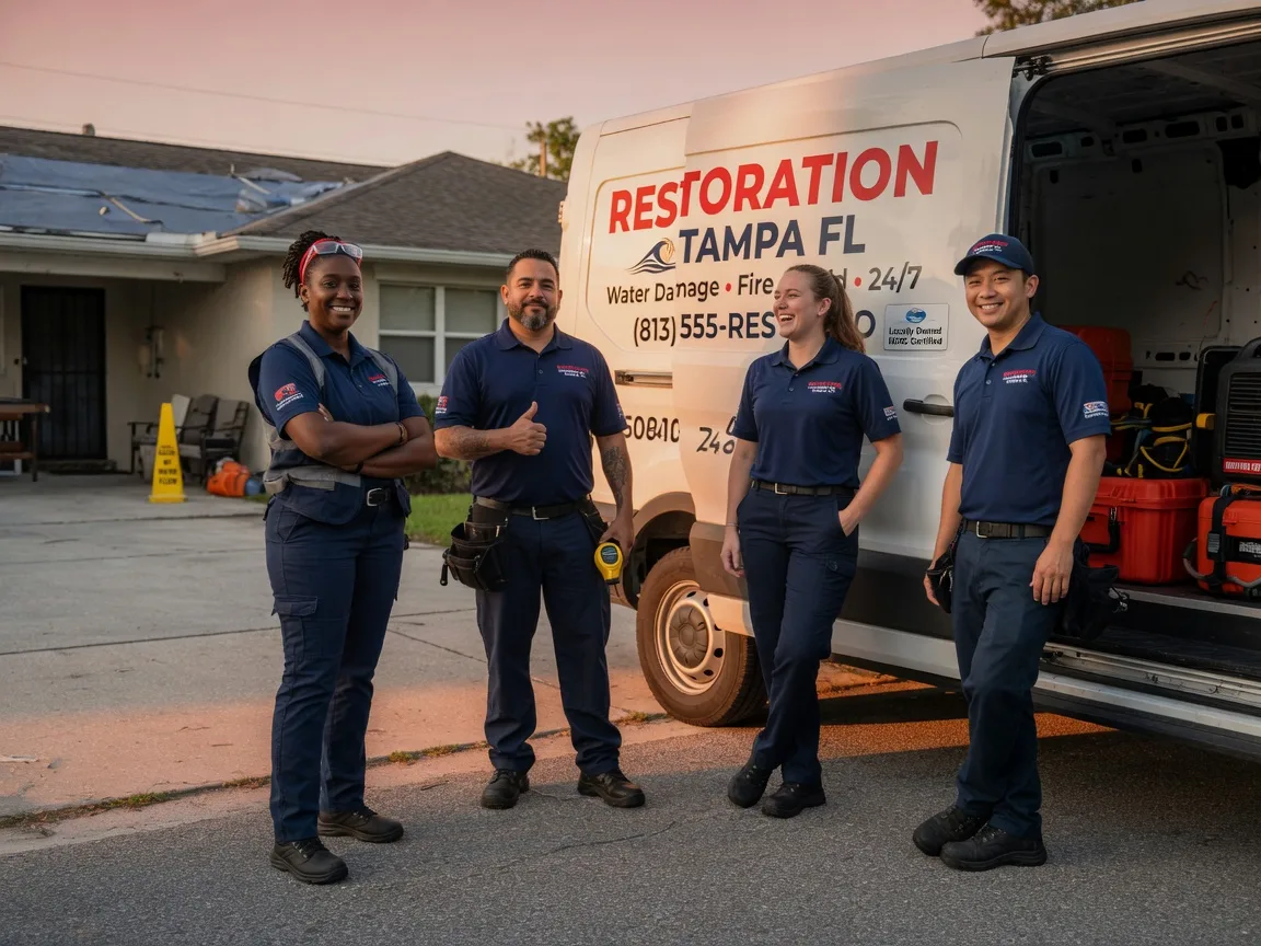 Water Damage Restoration company in Rossville, IN
