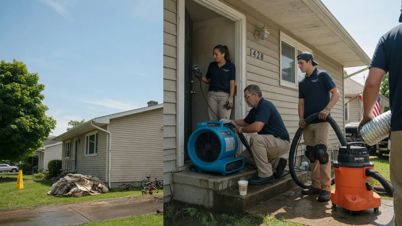 Water Damage Restoration in Rossville, IN near me